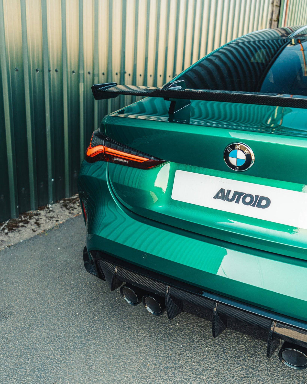BMW G80 M3 & G82 M4 Pre-Preg Carbon Fibre Rear Spoiler Wing by FORM | Forge Automotive