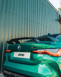 BMW G80 M3 & G82 M4 Pre-Preg Carbon Fibre Rear Spoiler Wing by FORM | Forge Automotive