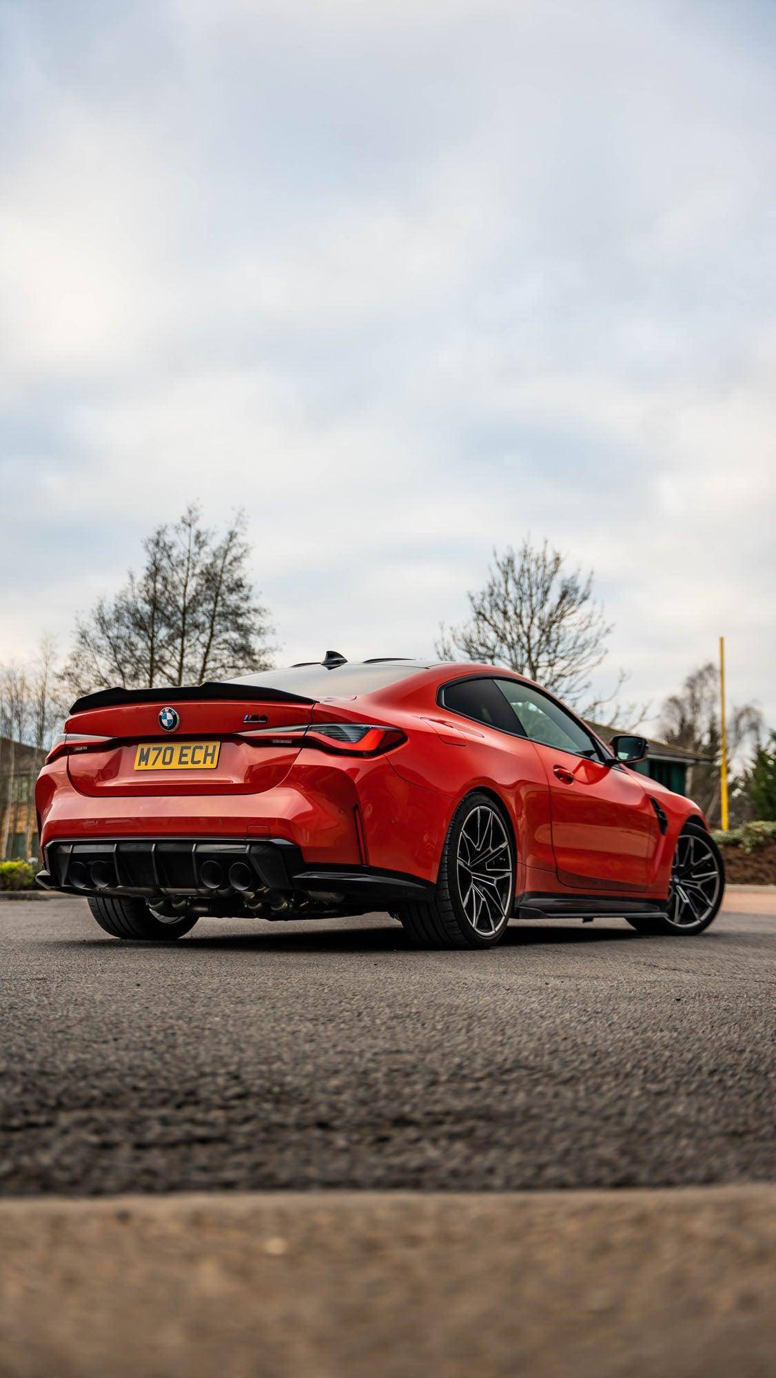 BMW G82 M4 & G22 4 Series Pre-Preg Carbon Fibre Ducktail Rear Spoiler by FORM | Forge Automotive