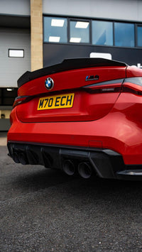 BMW G82 M4 & G22 4 Series Pre-Preg Carbon Fibre Ducktail Rear Spoiler by FORM | Forge Automotive