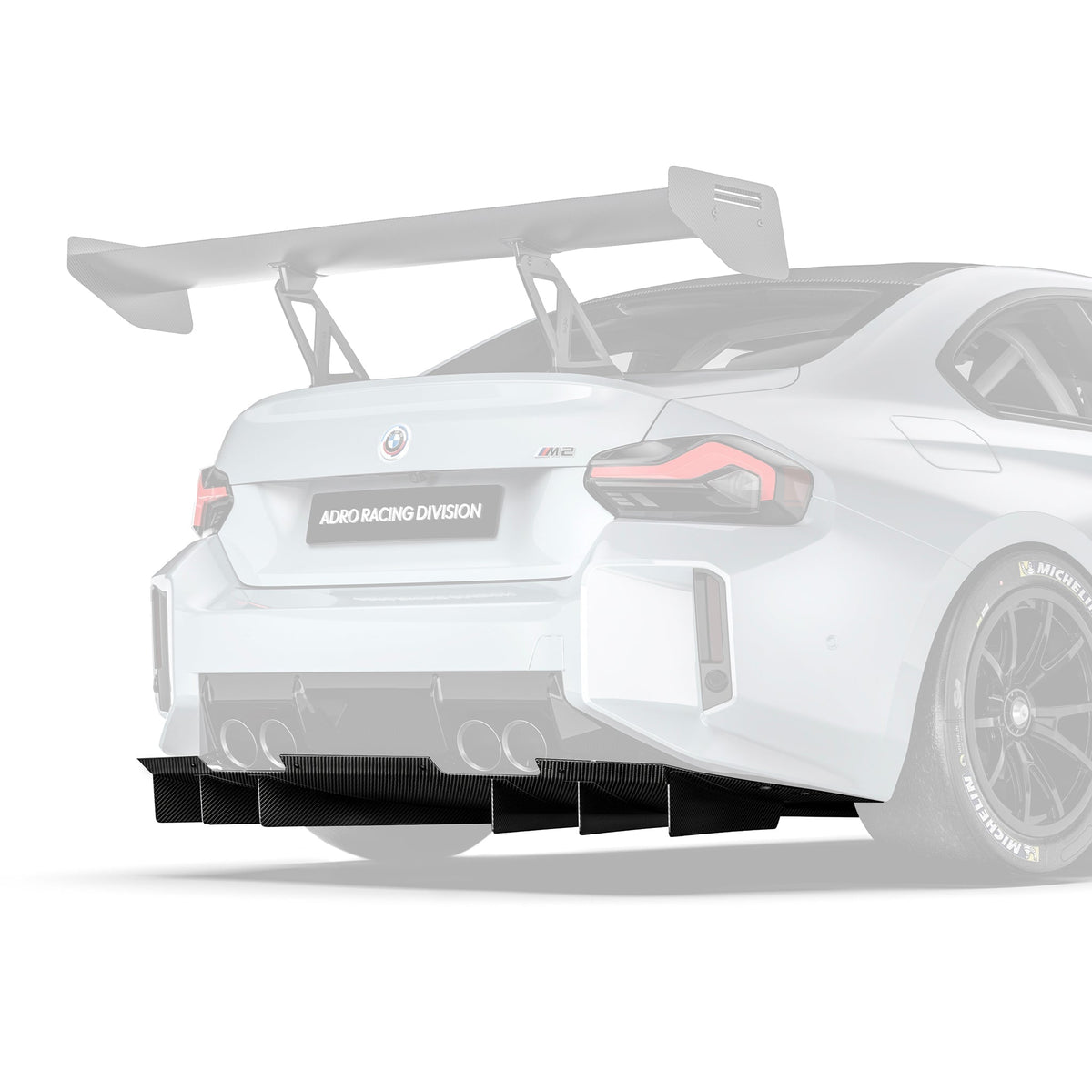 BMW M2 G87 ARD Pre-Preg Race Rear Diffuser by Adro (2023 on) | Forge Automotive