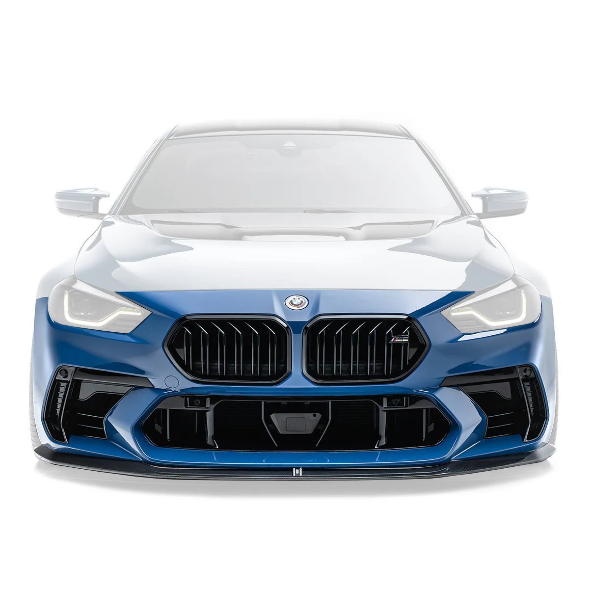 BMW M2 G87 Carbon Fibre V1 Front Lip for ADRO Front Bumper by Adro (2023 on) | Forge Automotive