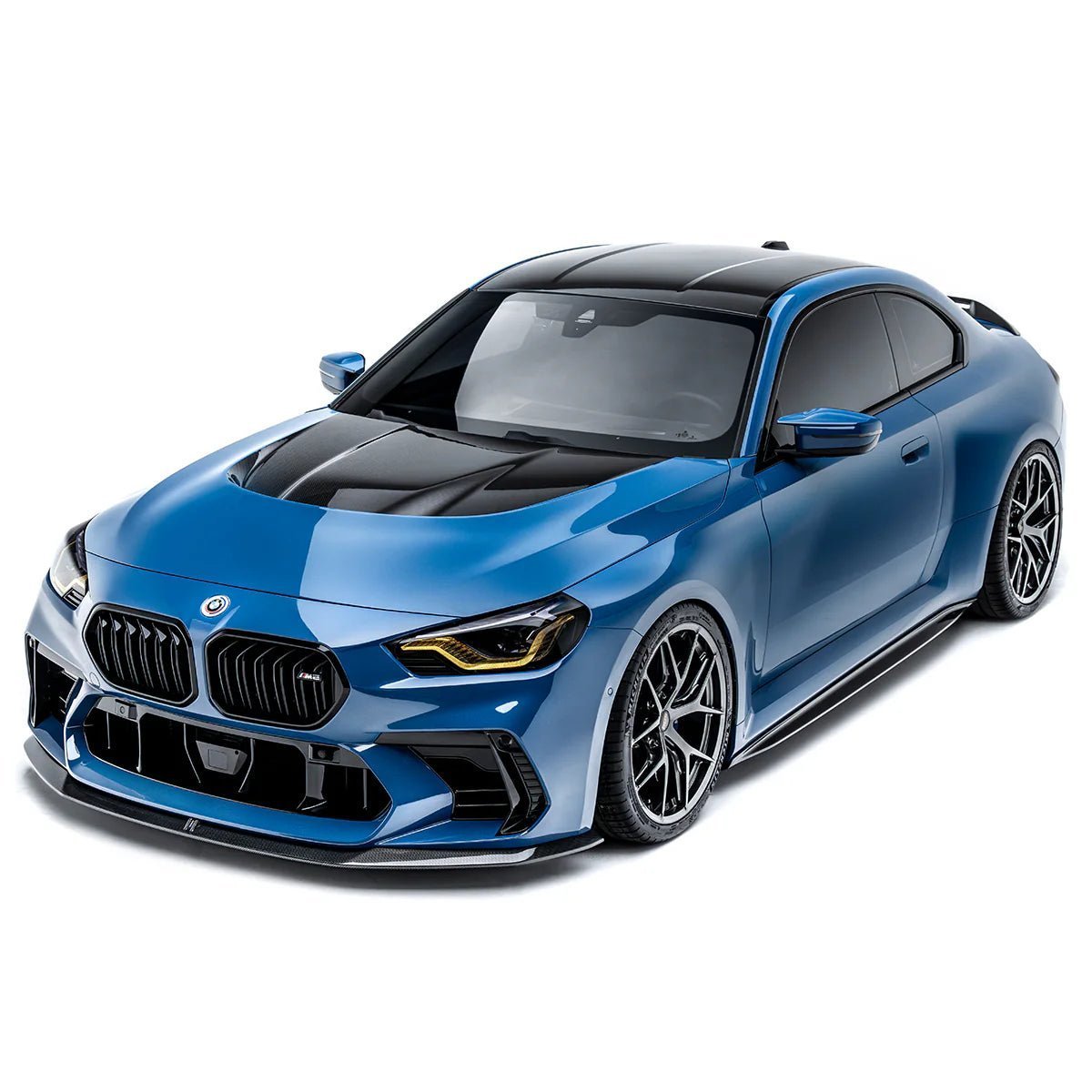 BMW M2 G87 Carbon Fibre V1 Front Lip for ADRO Front Bumper by Adro (2023 on) | Forge Automotive