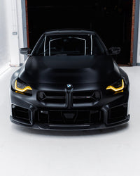 BMW G87 M2 TR87 Pre-preg Carbon Fibre Flat Front Splitter by TREVORA (2023+)