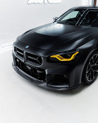 BMW G87 M2 TR87 Pre-preg Carbon Fibre Flat Front Splitter by TREVORA (2023+)
