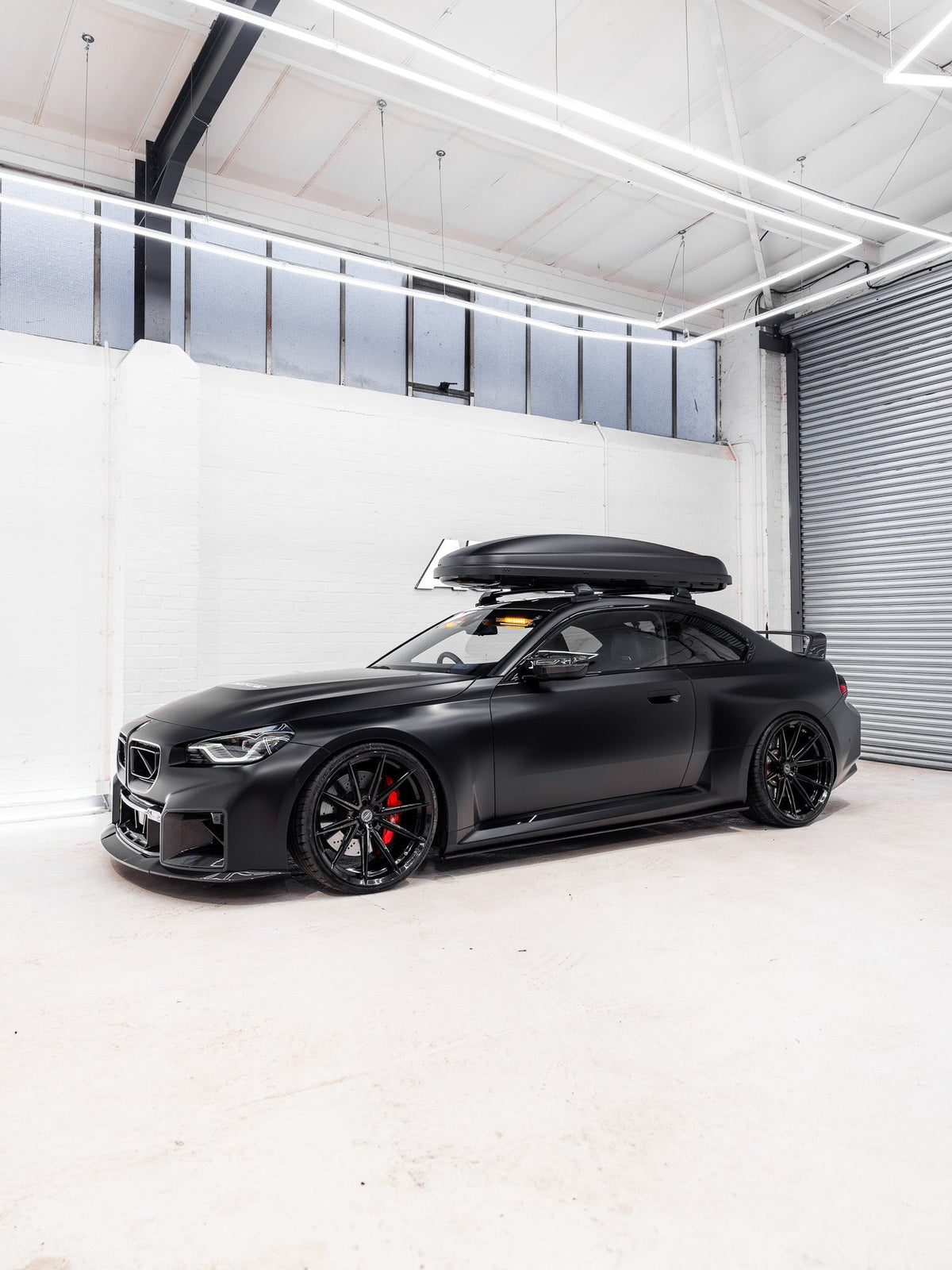 BMW G87 M2 TR87 Pre-preg Carbon Fibre Flat Front Splitter by TREVORA (2023+)