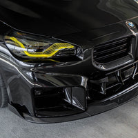 BMW M2 G87 TR87 Pre-Preg Carbon Fibre Front Splitter with Winglets by TREVORA (2023 on) | Forge Automotive