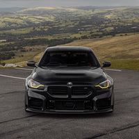 BMW G87 M2 TR87 Pre-preg Carbon Fibre Front Splitter with Winglets by TREVORA (2023+)