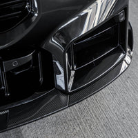 BMW G87 M2 TR87 Pre-preg Carbon Fibre Front Splitter with Winglets by TREVORA (2023+)