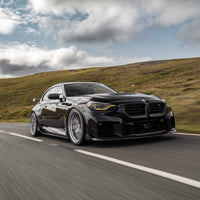 BMW G87 M2 TR87 Pre-preg Carbon Fibre Front Splitter with Winglets by TREVORA (2023+)
