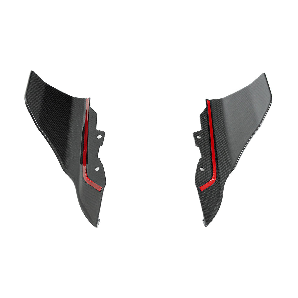 BMW G87 M2 TR87 Pre-preg Carbon Fibre Rear Bumper Winglets by TREVORA (2023+)