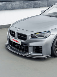 BMW G87 M2 TR87 Track Pre-Preg Carbon Fibre Front Splitter by TREVORA (2023+)
