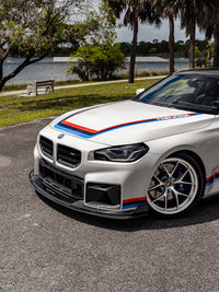 BMW G87 M2 TR87 Track Pre-Preg Carbon Fibre Front Splitter by TREVORA (2023+)