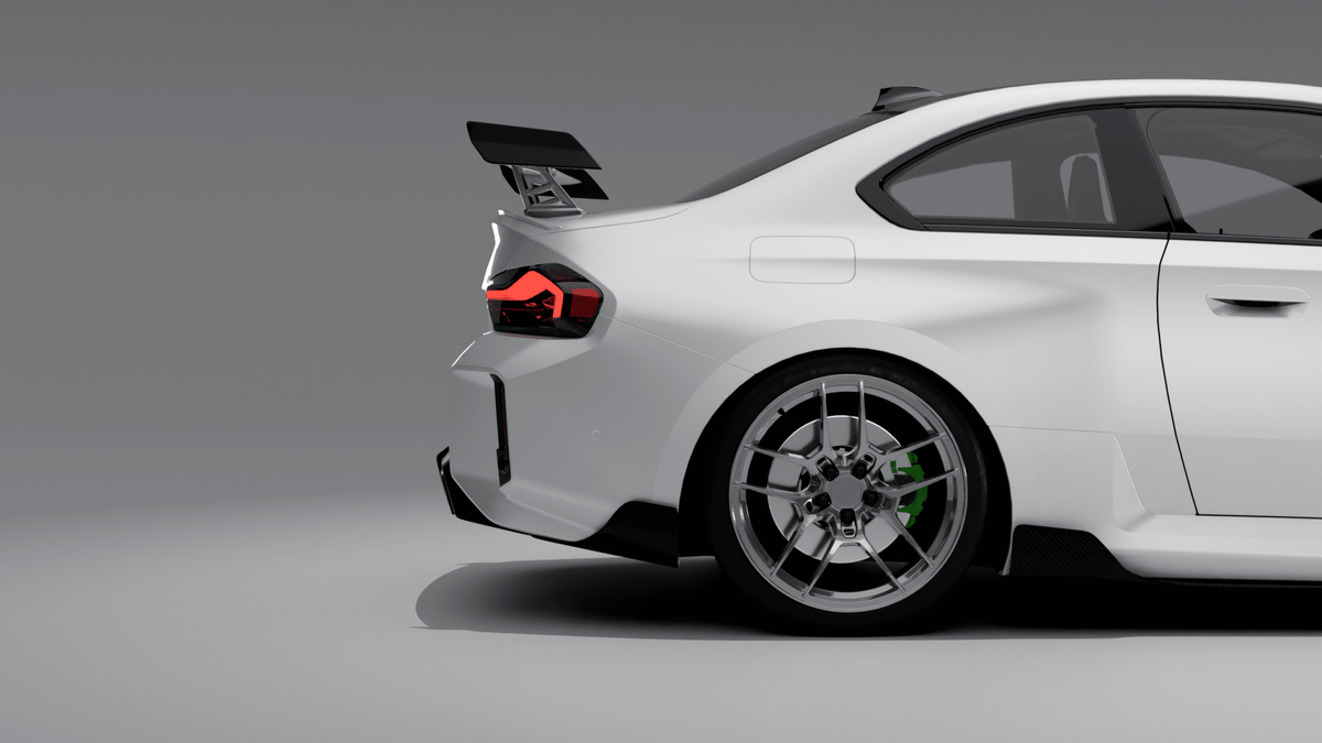 BMW G87 M2 TR87 Track Pre-Preg Carbon Fibre Rear Wing by TREVORA (2022+)