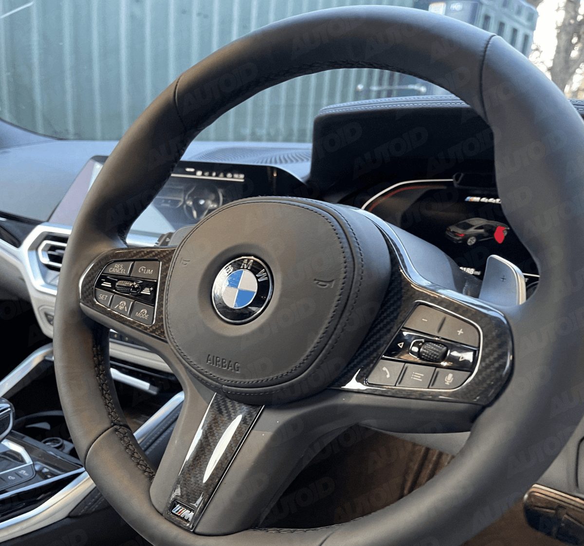 BMW M Sport Pre-Preg Carbon Fibre Steering Wheel Trim by FORM (2018-2024) | Forge Automotive