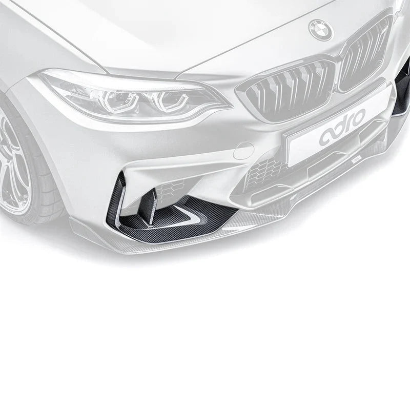 BMW M2 Competition F87 Carbon Fibre Front Splitter or Front Ducts by Adro (2018-2021) | Forge Automotive