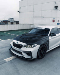 BMW M2 F87, 2 Series F22 & 1 Series F20 Pre-Preg Carbon Fibre CS Front Bonnet by FORM (2014-2021) | Forge Automotive