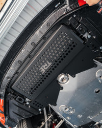 BMW M2 G87, M3 G80 & M4 G82 Aluminium Skid Plate Oil Cooler Guard by TREVORA (2021 on) | Forge Automotive