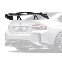 BMW M2 G87 Pre-Preg Carbon Fibre AT-R3 Swan Neck Rear Wing by Adro (2023 on) | Forge Automotive