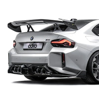 BMW M2 G87 Pre-Preg Carbon Fibre AT-R3 Swan Neck Rear Wing by Adro (2023 on) | Forge Automotive