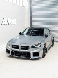 BMW M2 G87 Pre-Preg Carbon Fibre CS Front Splitter Pro by FORM | Forge Automotive