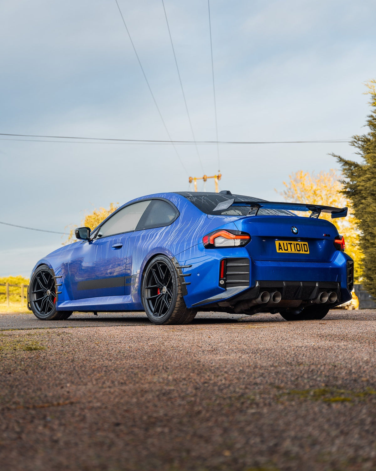 BMW M2 G87 Pre-Preg Carbon Fibre Front Fender Trim Spats by FORM | Forge Automotive