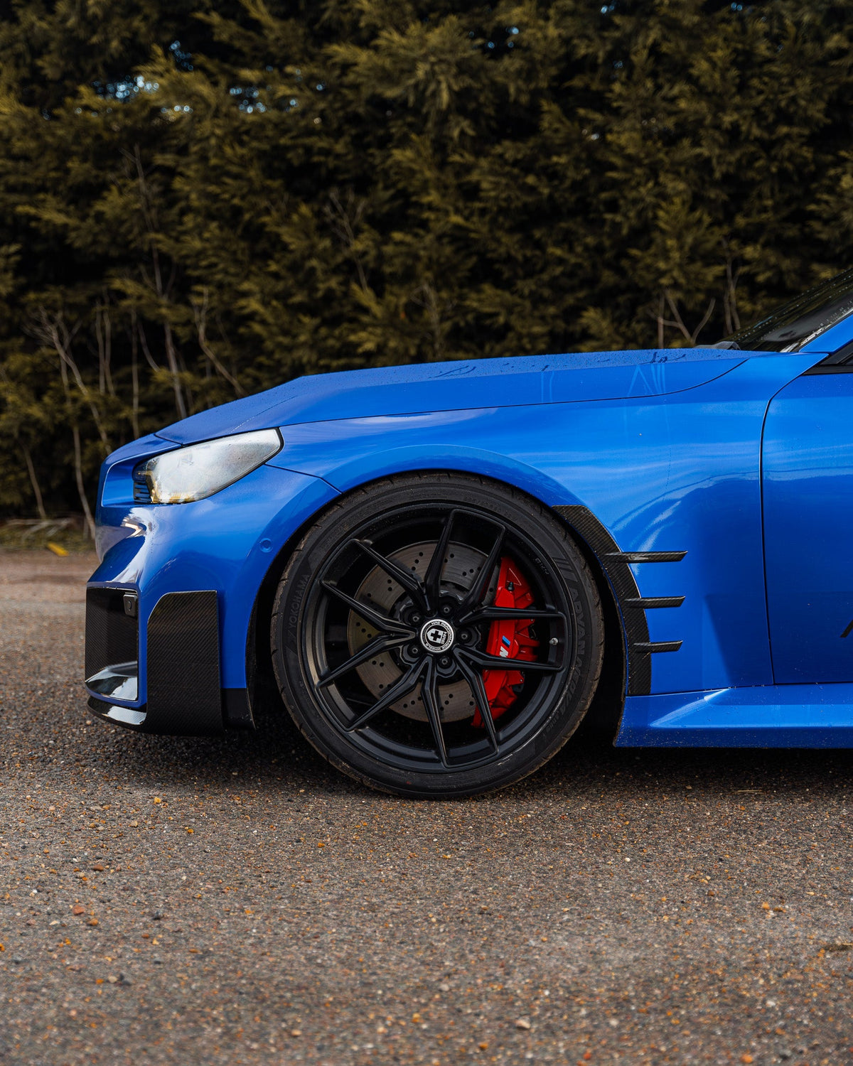 BMW M2 G87 Pre-Preg Carbon Fibre Front Fender Trim Spats by FORM | Forge Automotive