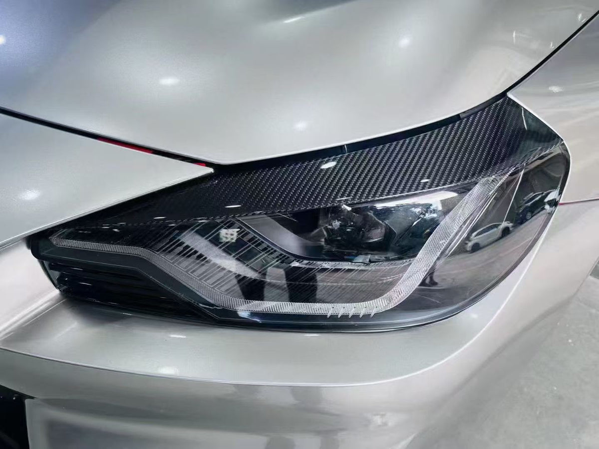 BMW M2 G87 Pre-Preg Carbon Fibre Headlight Eyebrow Covers by FORM | Forge Automotive
