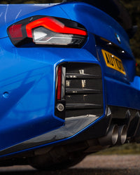 BMW M2 G87 Pre-Preg Carbon Fibre Rear Bumper Attachments by FORM | Forge Automotive