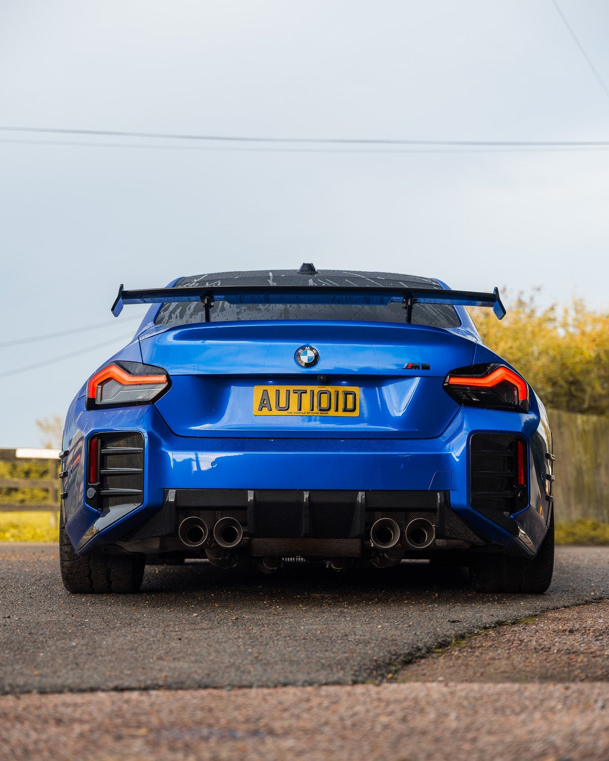 BMW M2 G87 Pre-Preg Carbon Fibre Rear Bumper Attachments by FORM | Forge Automotive