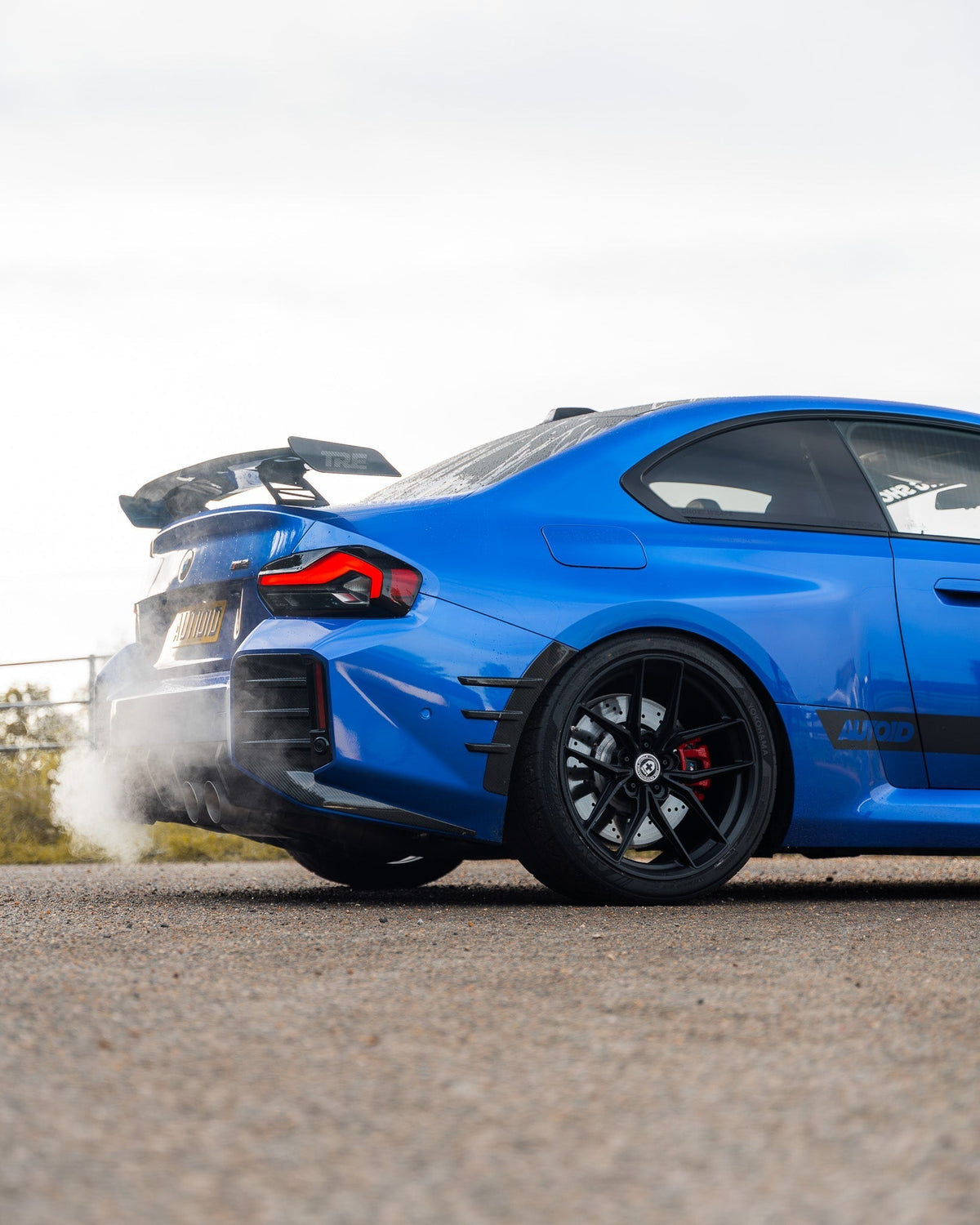 BMW M2 G87 Pre-Preg Carbon Fibre Rear Fender Trim Spats by FORM | Forge Automotive