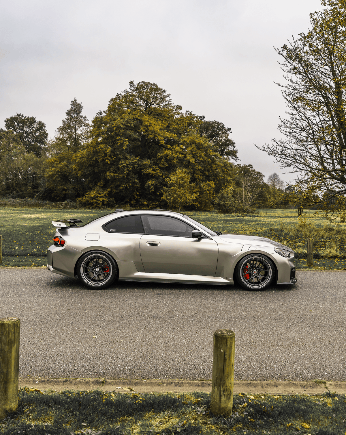 BMW M2 G87 Pre-preg Carbon Fibre TR87 Flat Side Skirts by TREVORA (2023+)