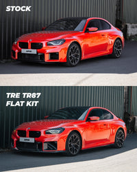 BMW M2 G87 TR87 Pre-Preg Carbon Fibre Flat Side Skirts by TREVORA (2023 on) | Forge Automotive