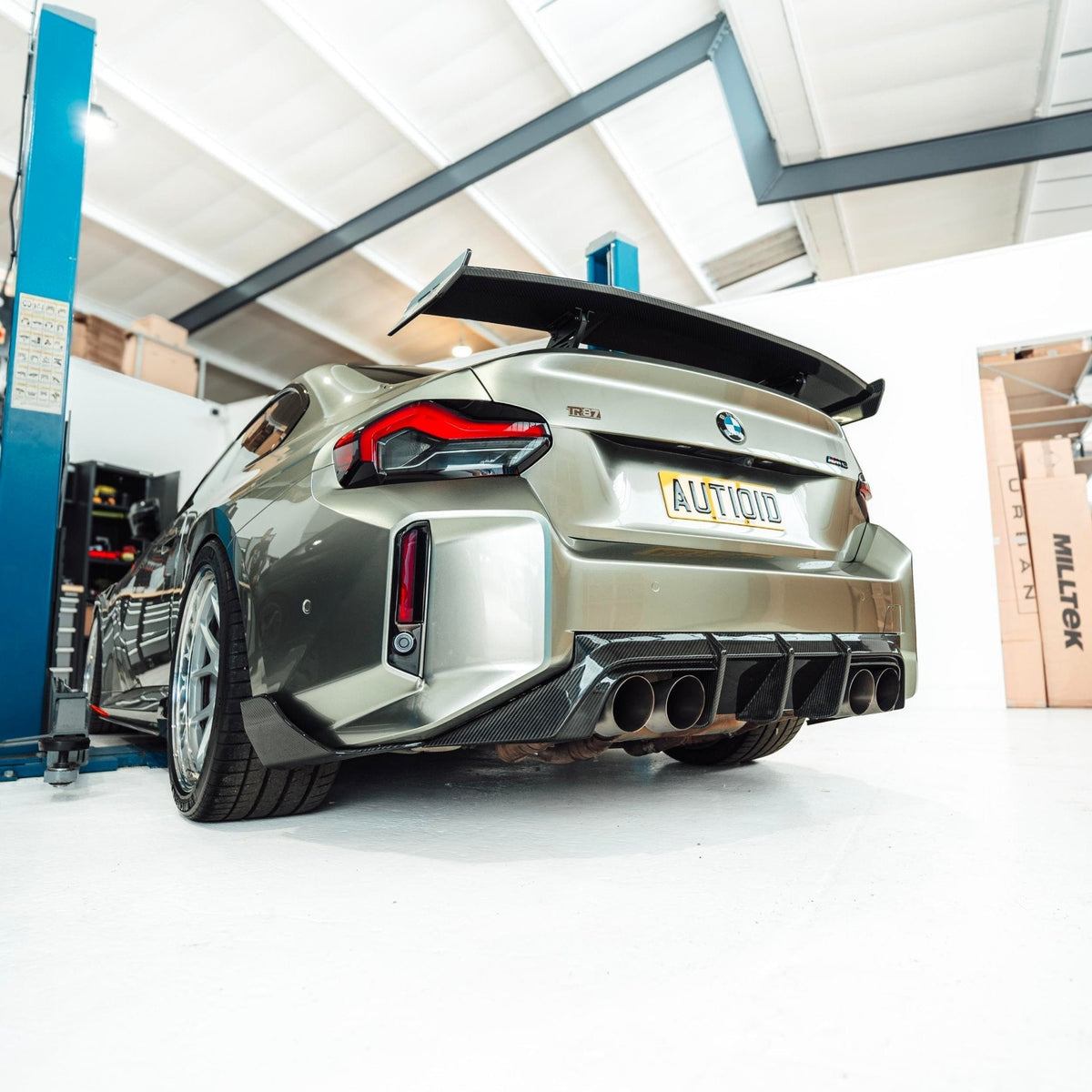 BMW M2 G87 TR87 Pre-Preg Carbon Fibre Rear Diffuser by TREVORA (2023 on) | Forge Automotive