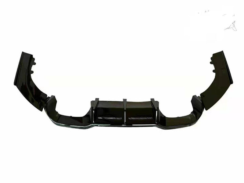 BMW M2 & M2 Competition F87 Gloss Black Competition Rear Diffuser by FORM (2015-2021) | Forge Automotive