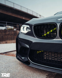 BMW M2 OG F87 Pre-Preg ID-01 Carbon Fibre Front Splitter by TREVORA (2015-2018)