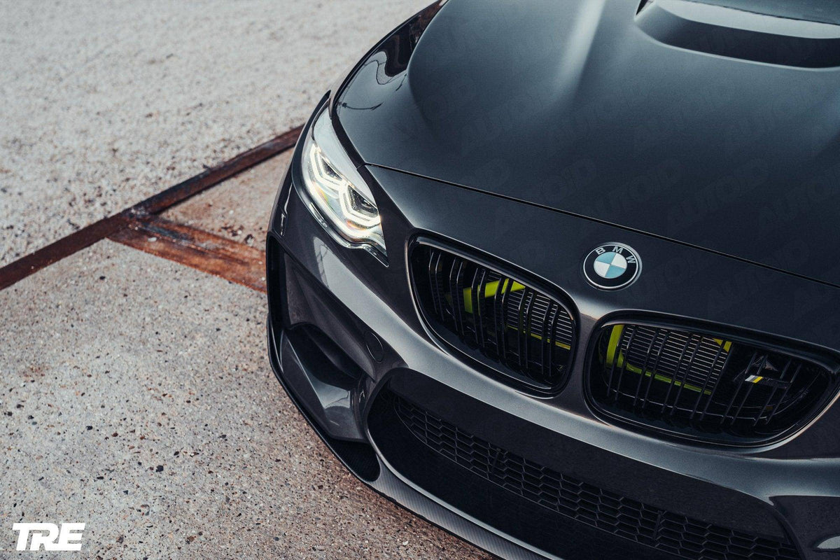 BMW M2 OG F87 Pre-Preg ID-01 Carbon Fibre Front Splitter by TREVORA (2015-2018)