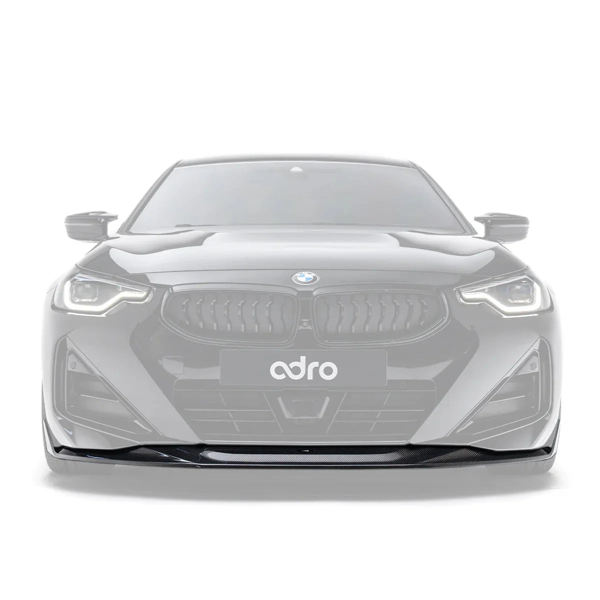 BMW M240i & 230i M Sport G42 Carbon Fibre Front Splitter by Adro (2021 on) | Forge Automotive