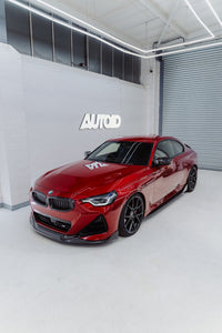 BMW M240i & 230i M Sport G42 Carbon Fibre Front Splitter by Adro (2021 on) | Forge Automotive
