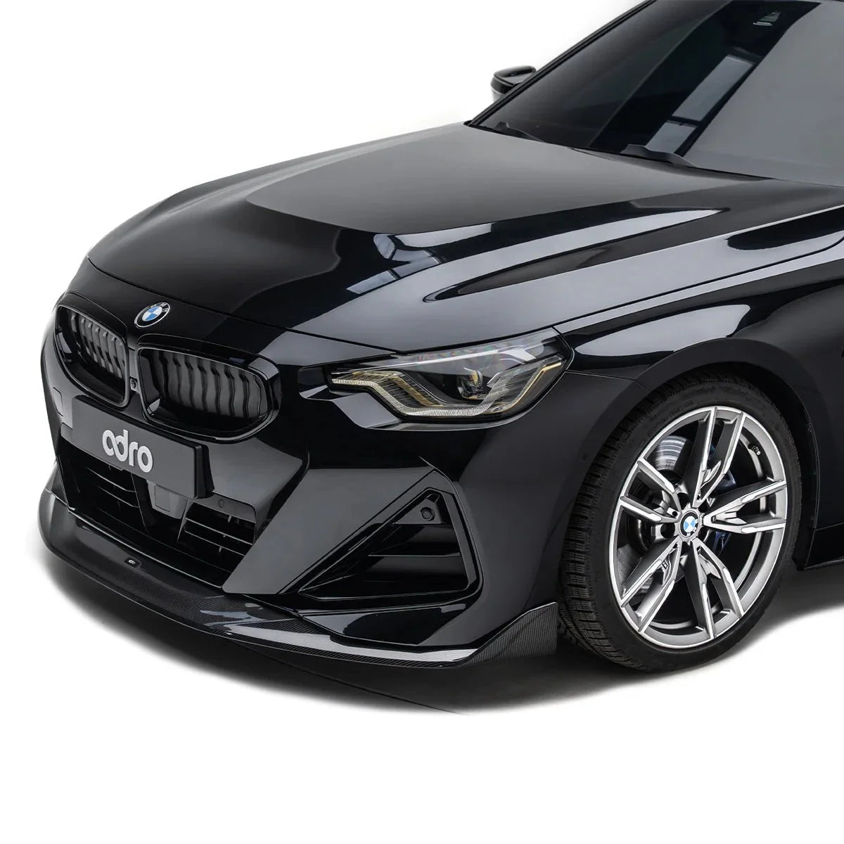 BMW M240i & 230i M Sport G42 Carbon Fibre Front Splitter by Adro (2021 on) | Forge Automotive