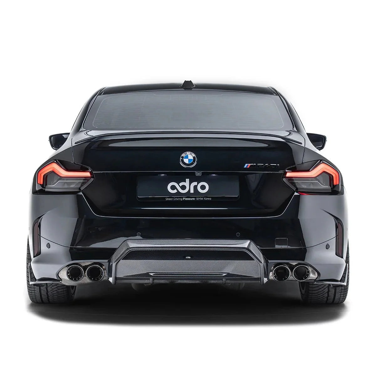 BMW M240i & 230i M Sport G42 Carbon Fibre Rear Diffuser Set by Adro (2021 on) | Forge Automotive