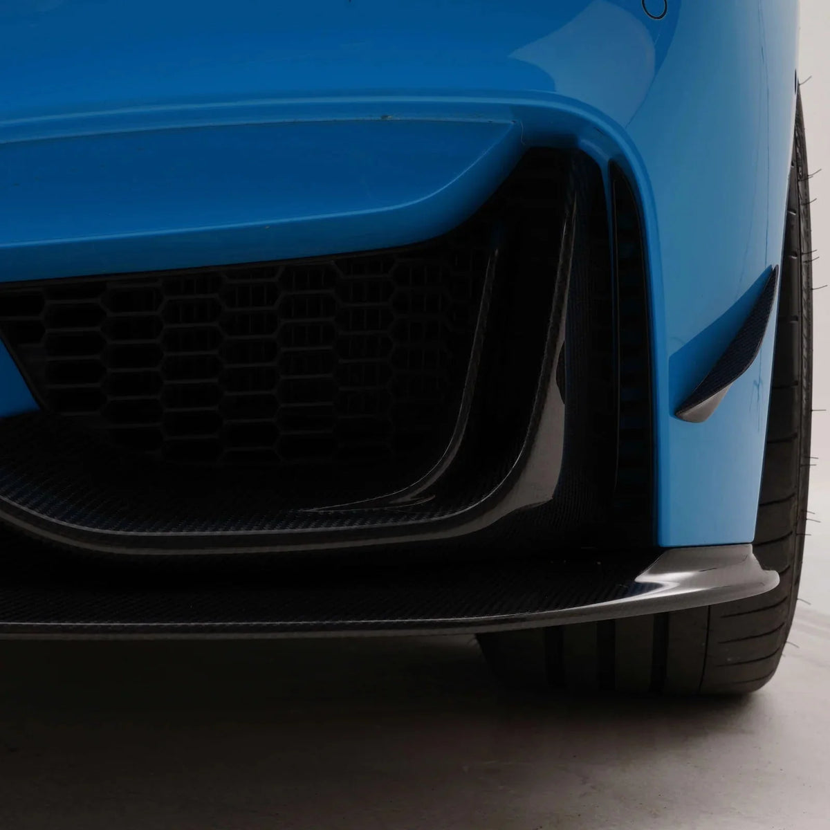 BMW M3 F80 & M4 F82 F83 Pre-Preg Carbon Fibre Front Bumper Canards by Adro (2014-2020) | Forge Automotive