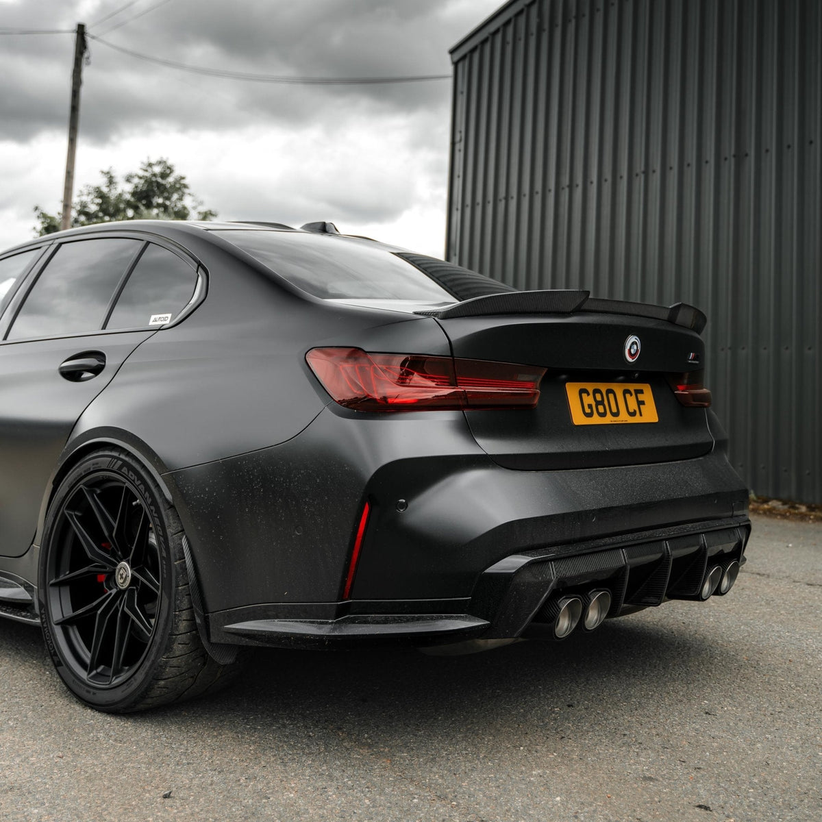 BMW M3 G80 & 3 Series G20 Pre-preg Carbon Fibre PR-1 Rear Spoiler by TREVORA (2018+)
