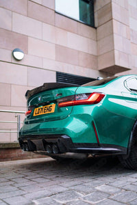 BMW M3 G80 & 3 Series G20 Pre-Preg Carbon Fibre Ducktail Rear Spoiler by FORM | Forge Automotive