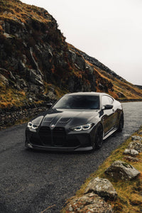 BMW M3 G80 G81 & M4 G82 G83 Pre-Preg Carbon Fibre ID-01 Front Splitter by TREVORA (2021 on) | Forge Automotive
