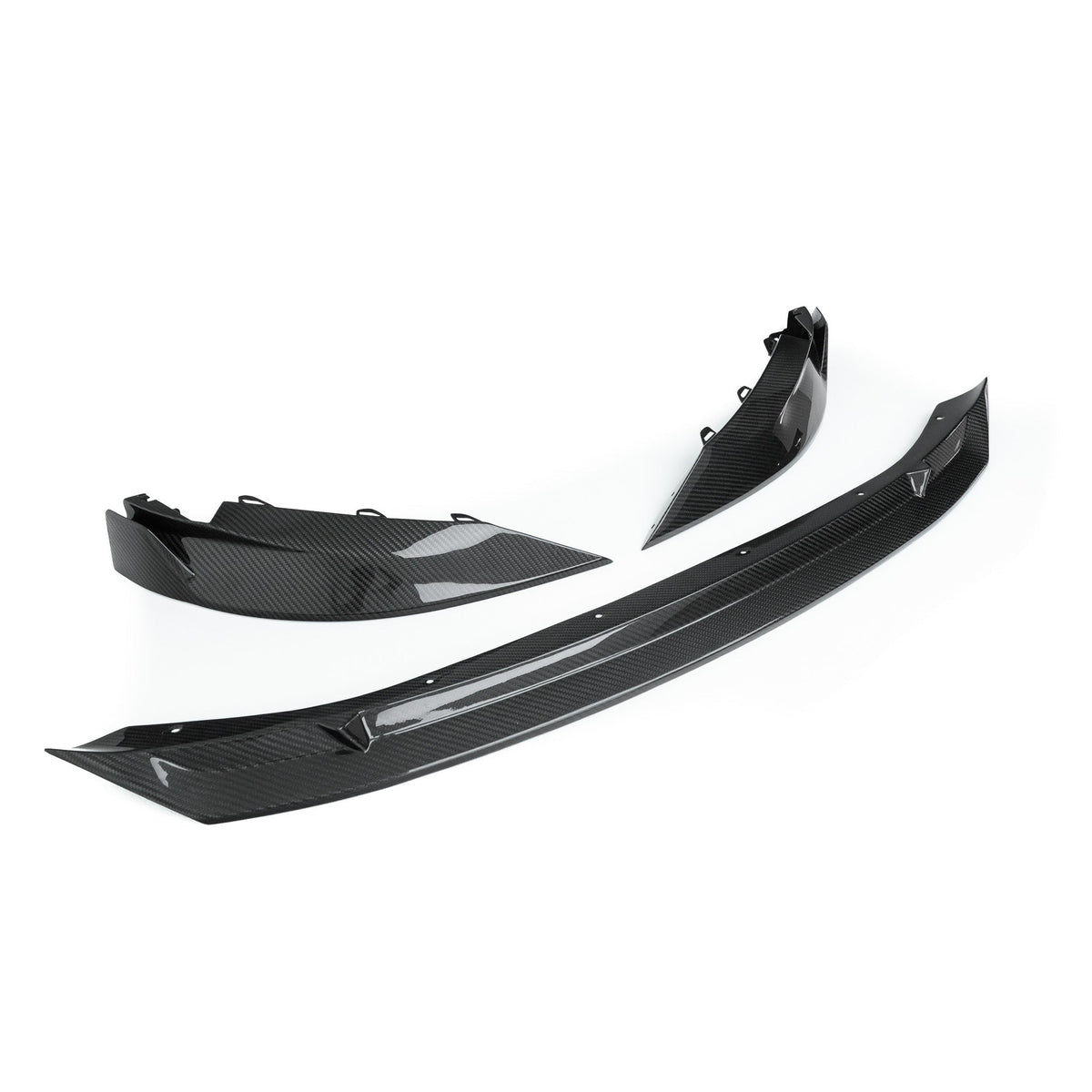 BMW M3 G80 G81 & M4 G82 G83 Pre-Preg Carbon Fibre ID-01 Front Splitter by TREVORA (2021 on) | Forge Automotive