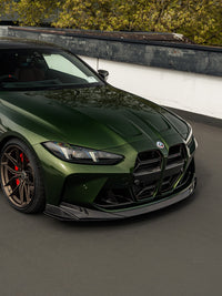 BMW M3 G80 G81 & BMW M4 G82 G83 Pre-Preg Carbon Fibre PR-1 Front Splitter by TREVORA (2021+)