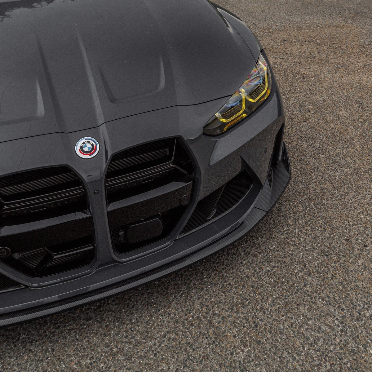 BMW M3 G80 G81 & M4 G82 G83 Pre-Preg Carbon Fibre T-CSL Front Splitter by FORM | Forge Automotive