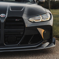 BMW M3 G80 G81 & M4 G82 G83 Pre-Preg Carbon Fibre T-CSL Front Splitter by FORM | Forge Automotive