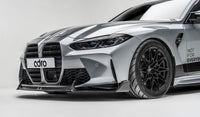 BMW M3 G80 G81 & M4 G82 G83 Dry Carbon Fibre Front Splitter by Adro (2021 on) | Forge Automotive